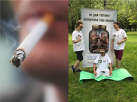 Вбиває більше, ніж війна: відмовитися від цигарок пропонували у Рівному (ФОТО)