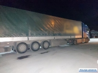Такого п’яного, що ледь живого водія вантажівки з України, затримали в Польщі