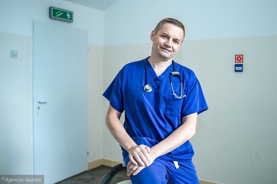 Віктор Ролік, кардіолог з Вінниці, що працює у одному з польських шпиталів