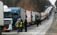На кордоні Польщі та України – понад 1000 вантажівок, – ДПСУ