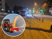 Новий вид снігоочисної техніки виїхав на вулиці Рівного (ВІДЕО)