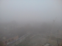 У Рівному зранку - сильний туман. Синоптики прогнозують похолодання (ФОТО)