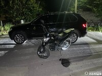 17-річний хлопець потрапив у ДТП на Рівненщині. Він влетів у BMW X5