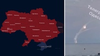 Масштабна тривога в Україні: у мережі показали пуск ракет з Чорного моря. Летять у різні боки  (ВІДЕО)