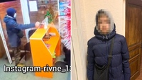 Підлітка, який «залив» продавчиню балончиком, знайшли (ФОТО/ВІДЕО)