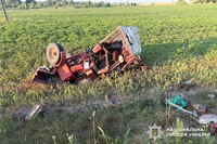 На Рівненщині вантажівка протаранила трактор: водій у мозковій комі 