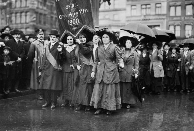 Марш жінок у Нью-Йорку, 1909 рік