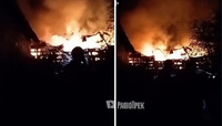 У Володимирці – пожежа. Очевидці кажуть, що горить будинок (ВІДЕО)