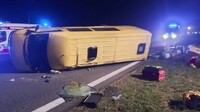 У Польщі перевернувся мікроавтобус з українцями: Загинув 13-річний хлопчик