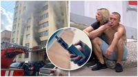Електронна цигарка спалила квартиру бабусі: подробиці пожежі на Відінській (ВІДЕО)