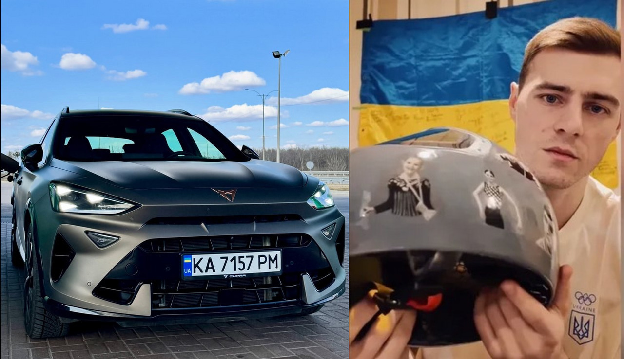 Олімпієць Гераскевич виклав фото із авто придбаним за понад $50 000 дол. США?