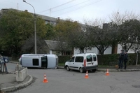 На перехресті у Рівному сталася ДТП (ФОТО)