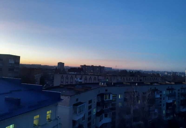 Вид на Рівне з балкону Радіо Трек близько 16.30 (05.12.2019)
