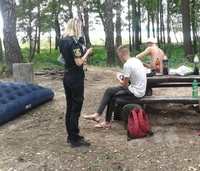 Двох п’яних неповнолітніх впіймали на Білому озері
