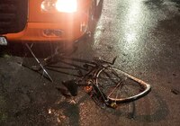 У Рівненському районі на Київ-Чоп вантажівка збила нетверезого велосипедиста