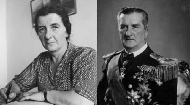 Голда Меїр – прем’єрка Ізраїлю – була дочкою угорського диктатора Міклоша Хорті? (6 ФОТО)
