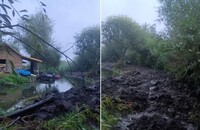 «Через човни?»: Стежка, яка зникла на Оствиці, стала предметом дискусії у соцмережах м. Рівне