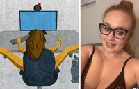 Дівчина проміняла офісну роботу на секс-послуги через веб-камеру. Її наречений у захваті (ФОТО) 