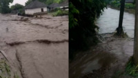 Дороги перетворилися на річки: у Чернівецькій області раптова злива затопила десяток сіл (ВІДЕО)