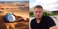 «Поліська Пустеля»: Денис Казанський знову приїхав на Рівненщину з квадрокоптером (ВІДЕО)