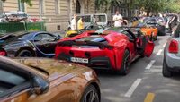 Українець на Ferrari за $1 млн засвітився в ДТП у Хорватії (ФОТО/ВІДЕО)