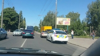 Учбове авто потрапило в ДТП у Рівному (ФОТО)