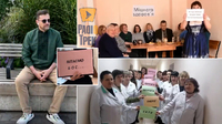 Сафонову – 50 років: Головного санітарного лікаря Рівненщини креативно привітали колеги (ВІДЕО)