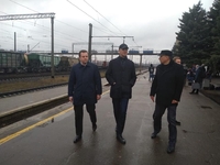Міністр Омелян гуляв залізничним вокзалом Рівного (ФОТО)