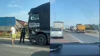 Вантажівки зіткнулися на трасі Київ—Чоп: біля Рівного сталася ДТП (ФОТО)