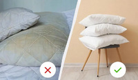 Жовтих плям просто не буде: Відбілити подушки від старих плям можна за 30 хвилин без прання